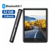ruizump3 mp4 player bluetooth 5 1 2 8 inch touch screen bluetooth mp3 player 32gb large memory hifi lossless music player with