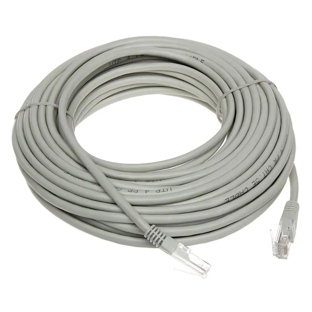 Сетевой кабель | CAT5e RJ45 male 15 метров Серый Ethernet UTP 8P8C|
