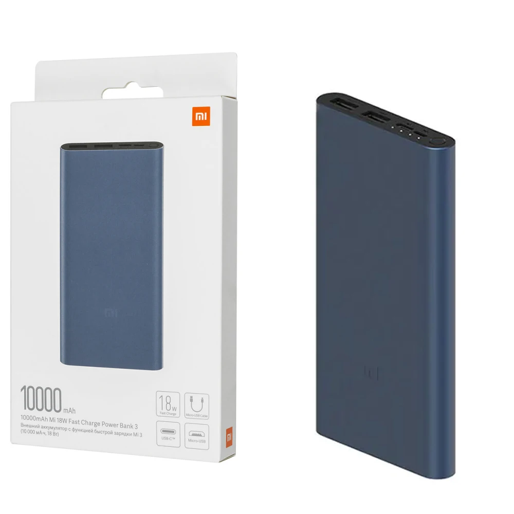 Xiaomi Mi Power Bank 3 Plm13zm Купить