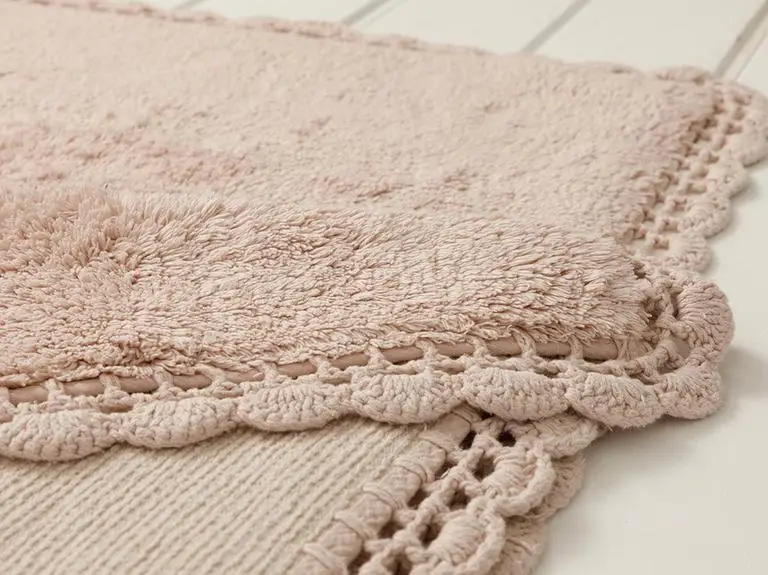 Economici Tappetino Da Bagno In Cotone Freda Set Di 2 60x90cm + 40x60cm Tappeto Tappeto Cucina Toilette Arredamento Pavimento Tappetino Da Bagno Per La Casa Tappeto Morbido Pile Di Corallo