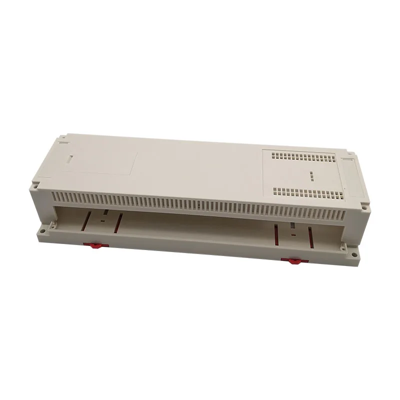 

LK-PLC22 Din Rail PLC Junction Box Plastic Enclosure Electronic Junction Housing Pcb Case Control Box 300x110x60mm
