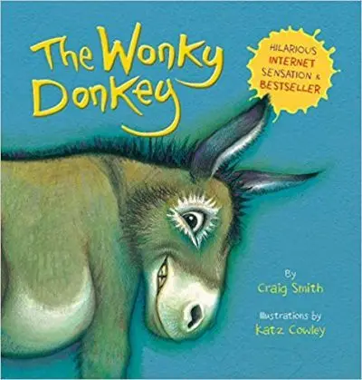 

The Wonky Donkey, Домашнее обучение, книга для занятий, рассказания на кровати, рассказания про животных, бестселлер,
