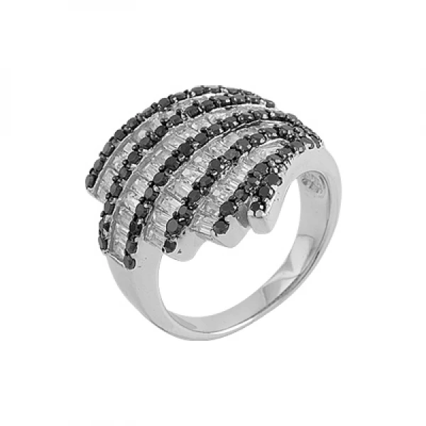 

Silver 925 Sterling Zircon Stone Ring