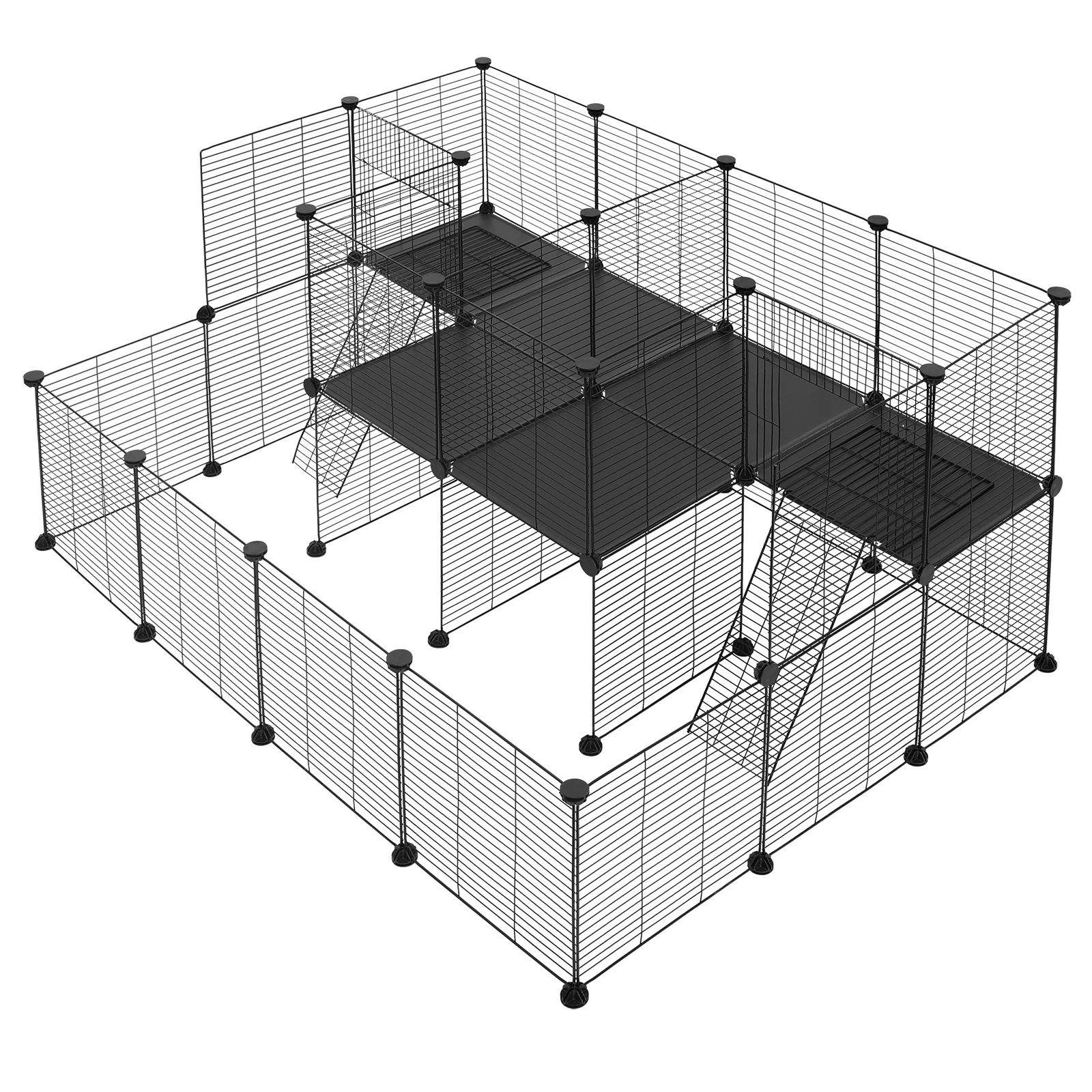 

Small Animal Cage DIY Pet Playpen Exercise Training Puppy Kitten Dog Supplies Outdoor Enclosure for Kennel Rabbits Guinea Pig