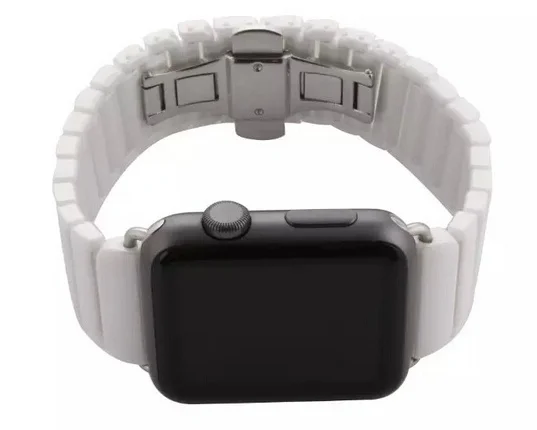 Ремешок для Apple watch 42mm Ceramic Loop New белый|Ремешки часов| |