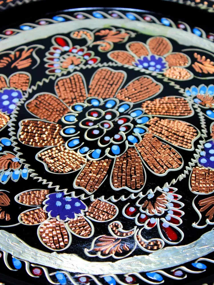 

Handmade Turkish Copper Coffee Set