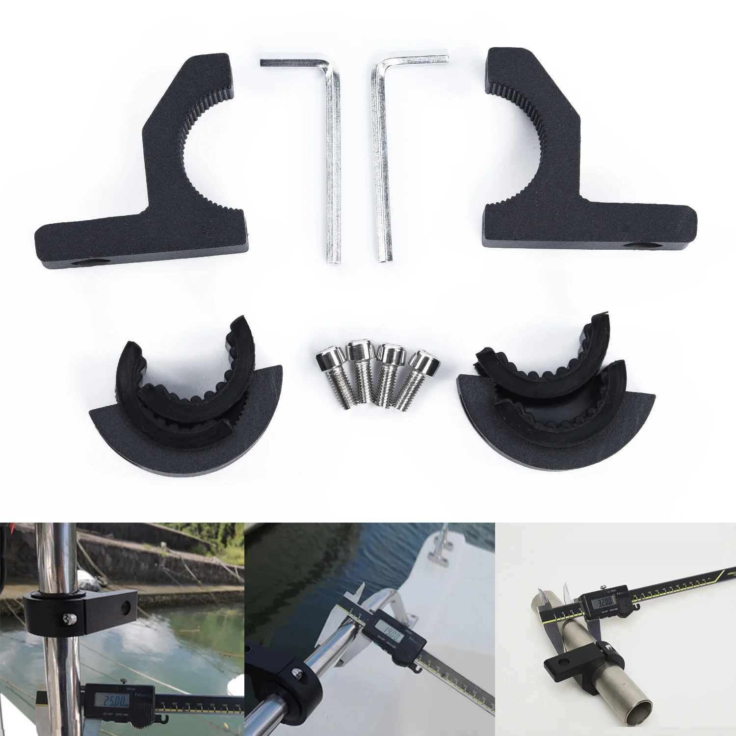 Автомобильный кронштейн для грузовиков светодиодный HID зажимы 19 25 мм трубка