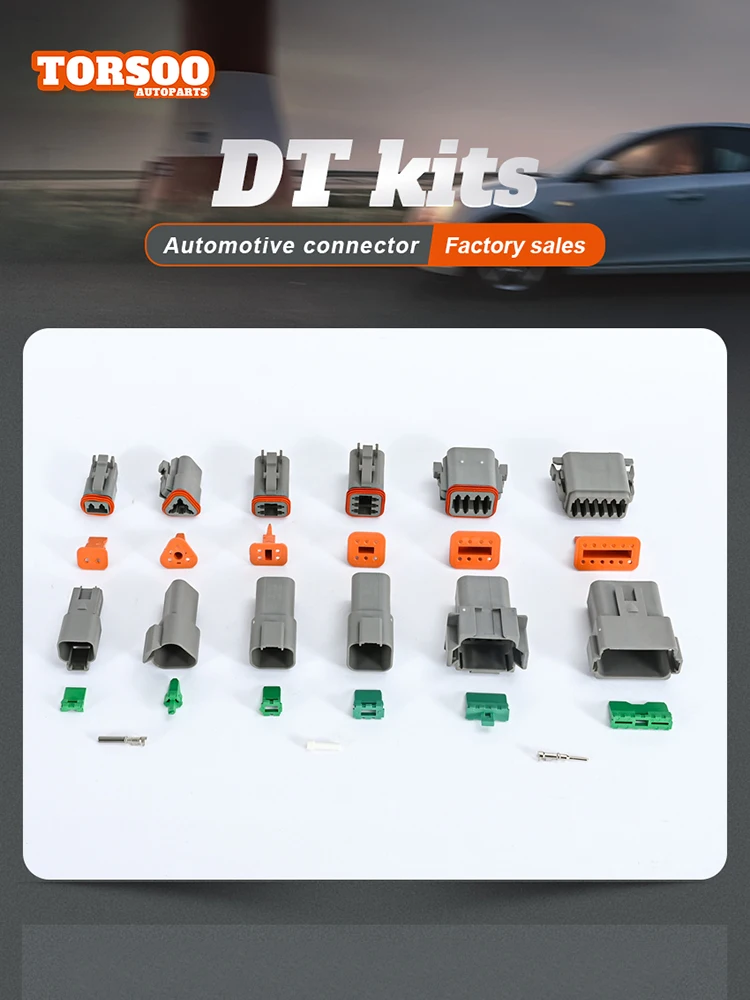 Фото 234 шт. комплекты DT автомобильный разъем Deutsch DT06-2S DT04-2P DT06-6S DT04-6P №2