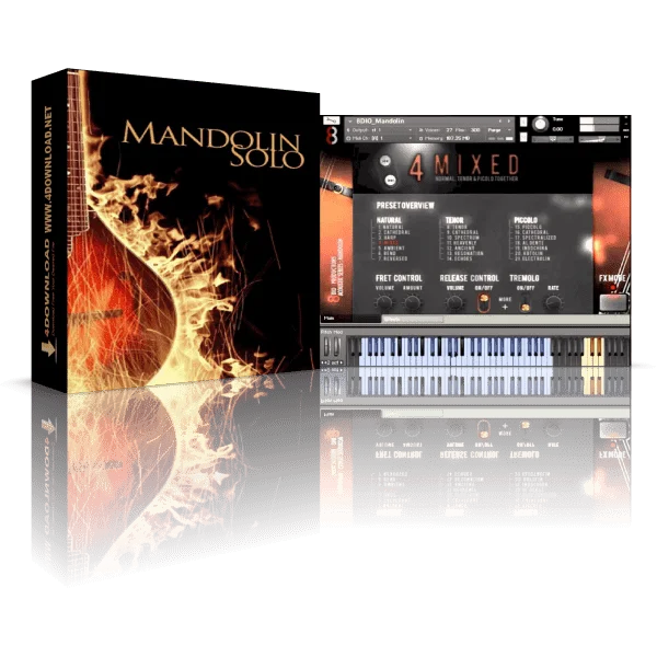 

8dio Mandolin Solo KONTAKT Library