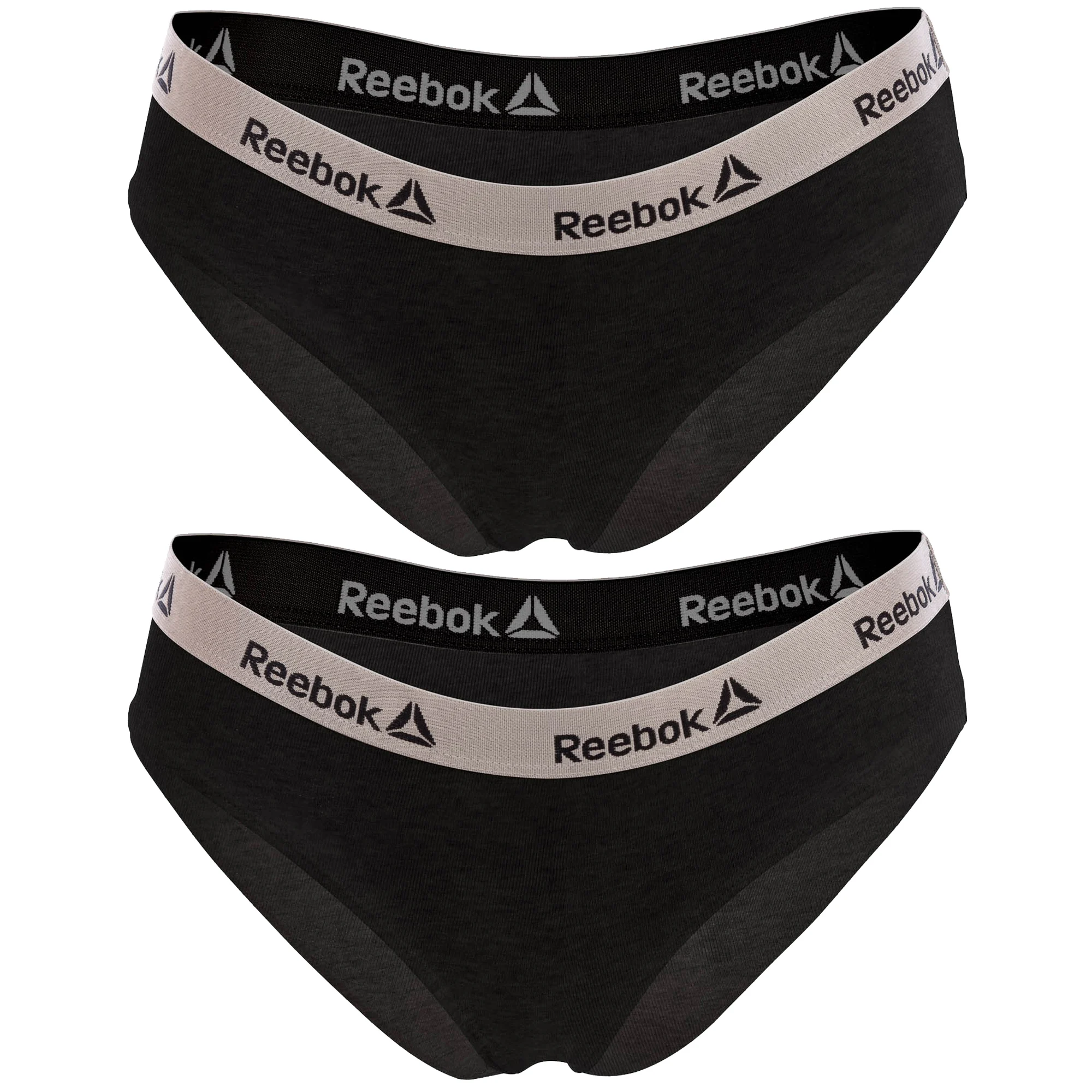 Комплект из 2/6 женских спортивных шорт REEBOK черного цвета|Женские трусики| |