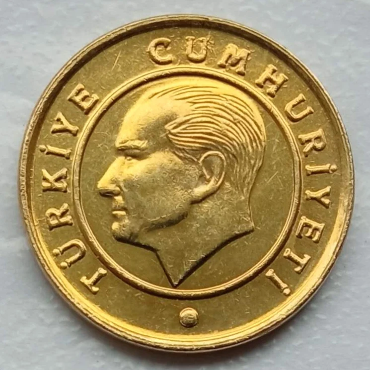 Монета Турция 10 курушей 2009-2021 |