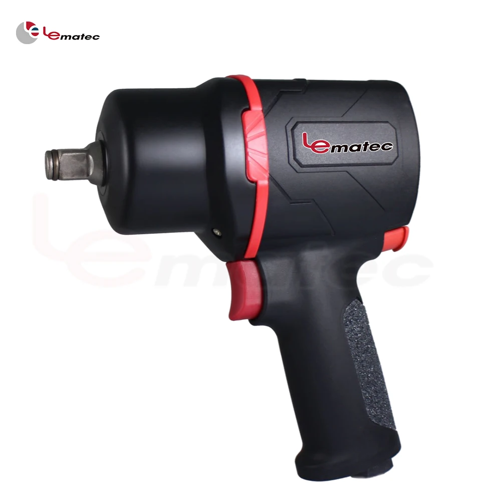 

1/2" inch Lightweight Air Impact Gun Twin Hammer High Torque 1400 ft lbs Auto Repair Busting Taiwan Made Industry tool