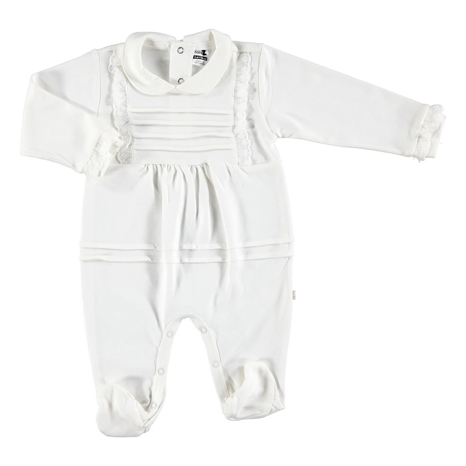 Детский комбинезон с кружевной отделкой ebebek BabyZ| |