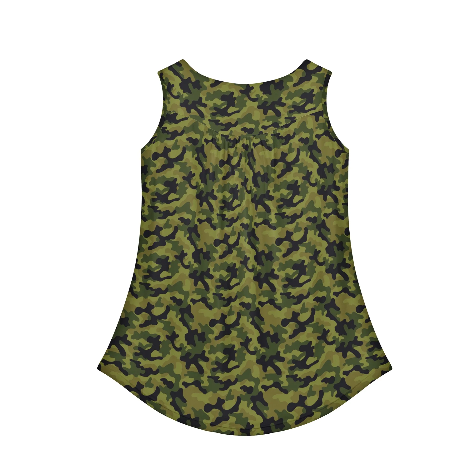 

New Arrive Fashion Custom Design Camouflage Camo 3D Print sleeveless shirt Customer Drop Shipping Wholesalers