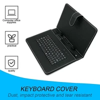 10 1 inch imitation leather case cover with usb keyboard for android windows tablets