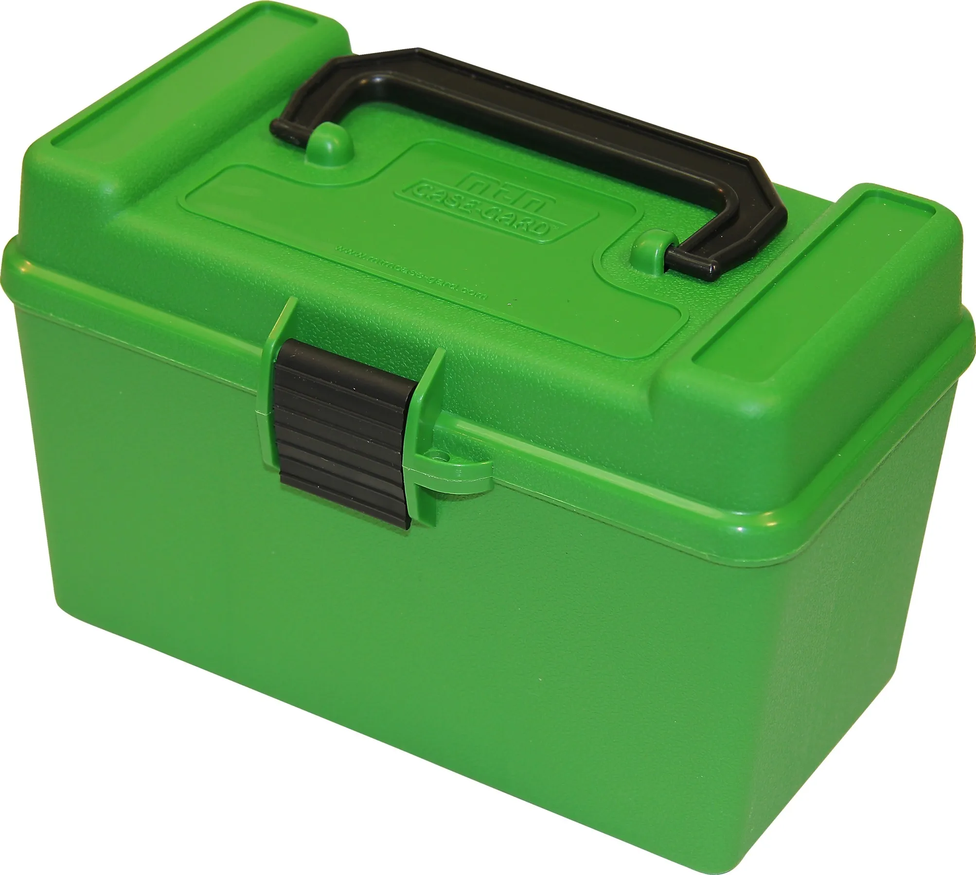 Бокс с ручкой MTM Deluxe Flip-Top Ammo Box with Handle 264 Winchester Magnum to 458 Win Mag 50-Round H50-R-MAG-10 |