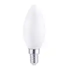 Лампа светодиодная филаментная Lexman E14 220 В 4.5 Вт свеча матовая 470 лм, тёплый белый свет