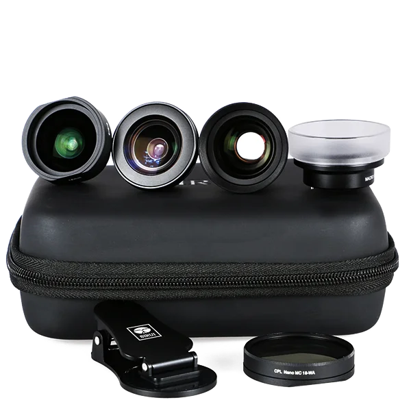 Комплект из 4-х объективов Sirui + поляризационный фильтр | Мобильные телефоны и