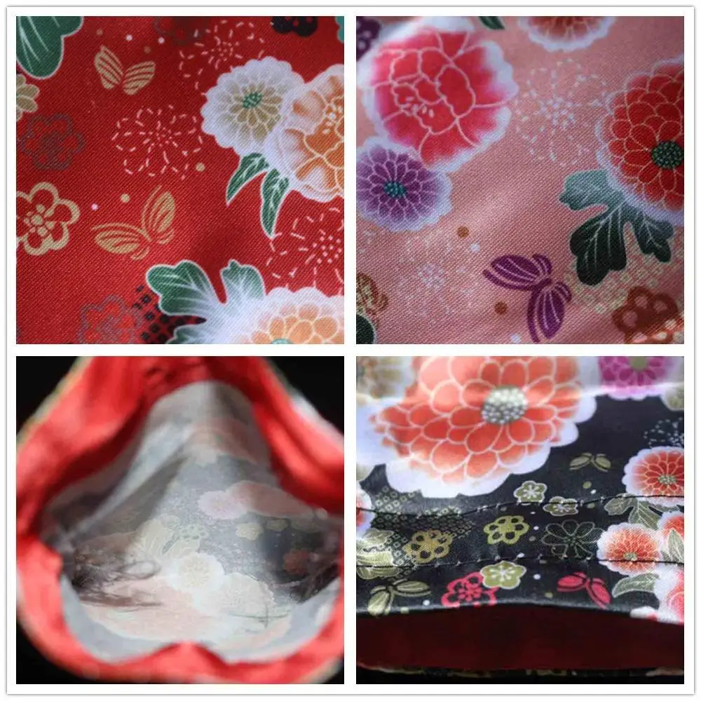 Кимоно с цветочным принтом 16 х12 см 10 шт.|Подарочные сумки и упаковка| |