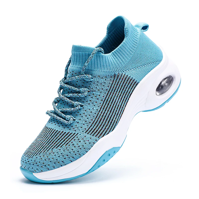 

2021 Демпфирующие женские кроссовки на воздушной подушке, уличные сетчатые кроссовки для бега, дышащие прогулочные туфли, большие размеры 35-42...