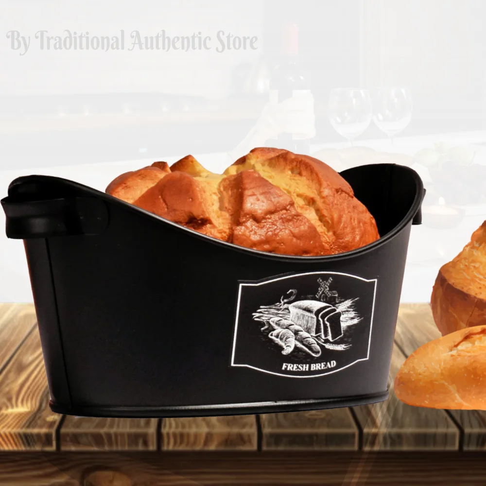 Металлический Контейнер для хлеба декоративный контейнер хранения практичный