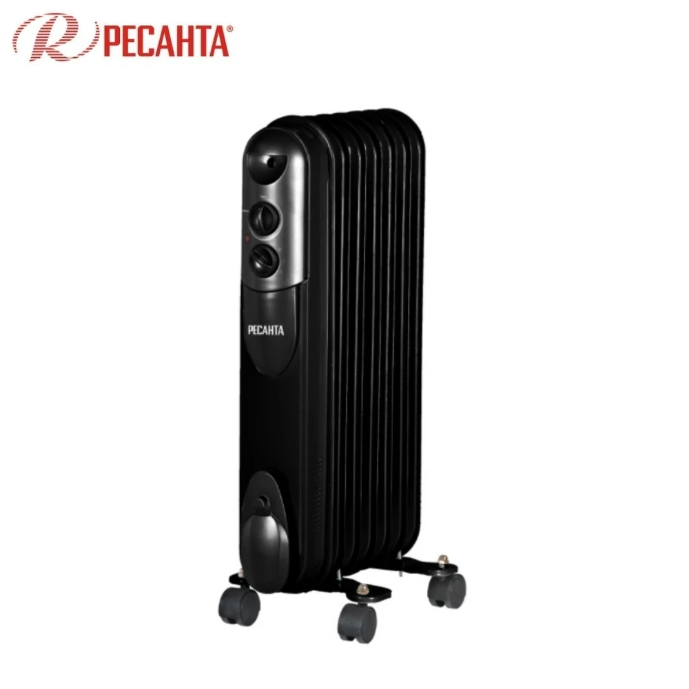 Масляный радиатор Ресанта ОМПТ 7НЧ 67/3/13|Электрические нагреватели| |