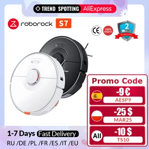 Робот-пылесос Roborock S7 с плавающей щеткой и функцией паровой швабры Свяжитесь,свяжитесь с продавцом, чтобы сэкономить больше