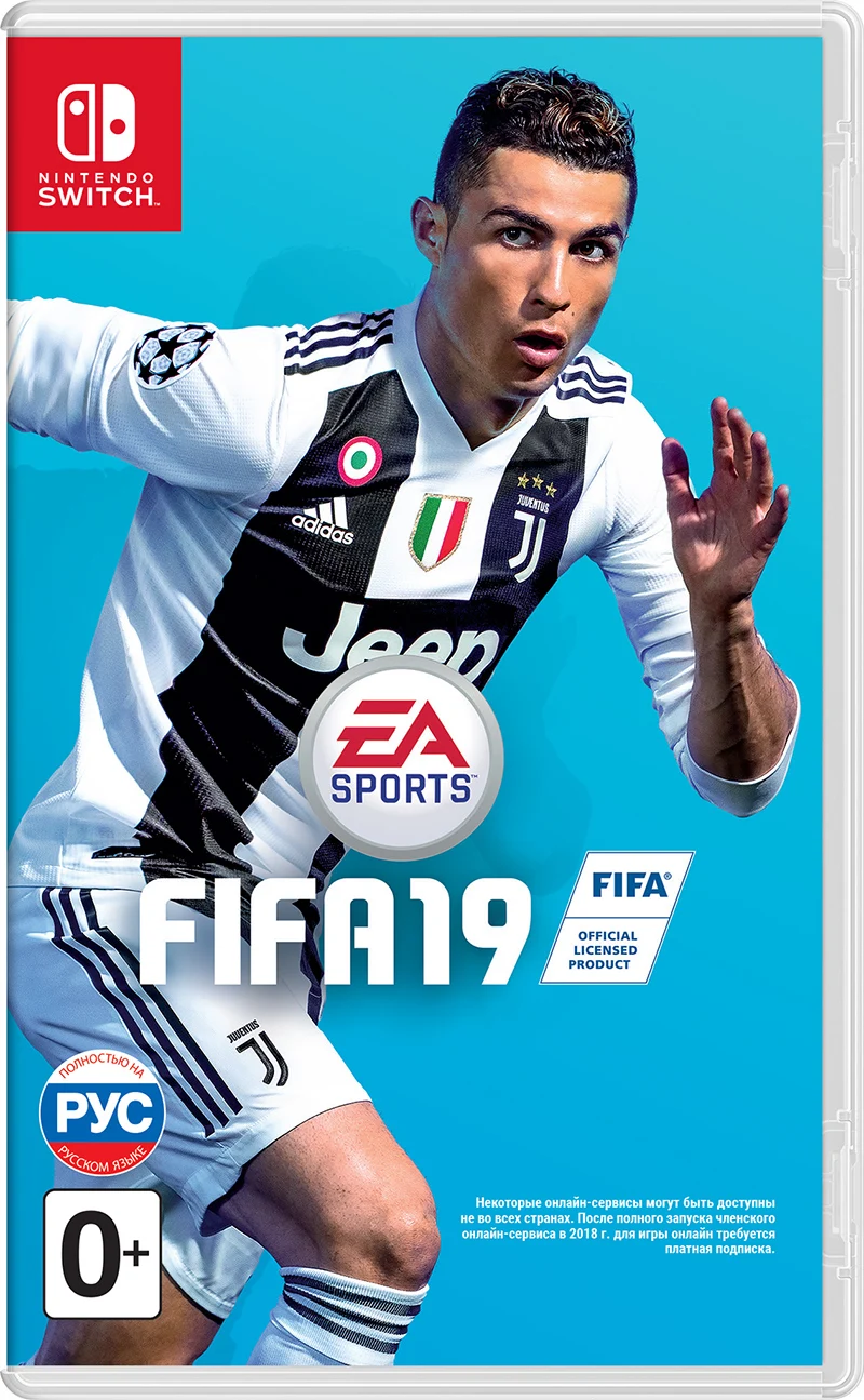 Игра fifa 19 (Nintendo Switch) б\у