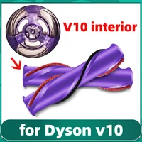 replacement parts carbon fiber roller carpet brush bar for dyson v10 cordless vacuum cleaner motorhead accessories