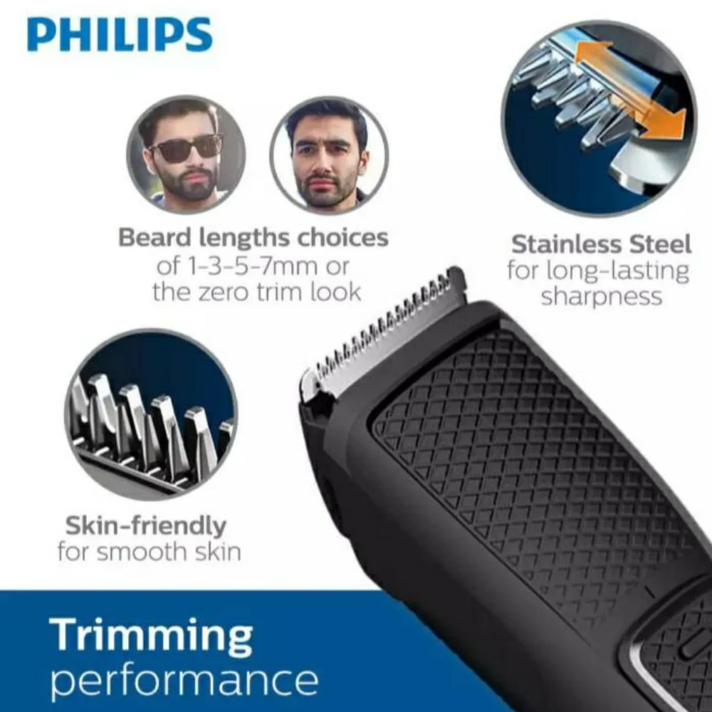 Оригинал электробритва Philips бритва мужская триммер для бороды USB аккумулятор