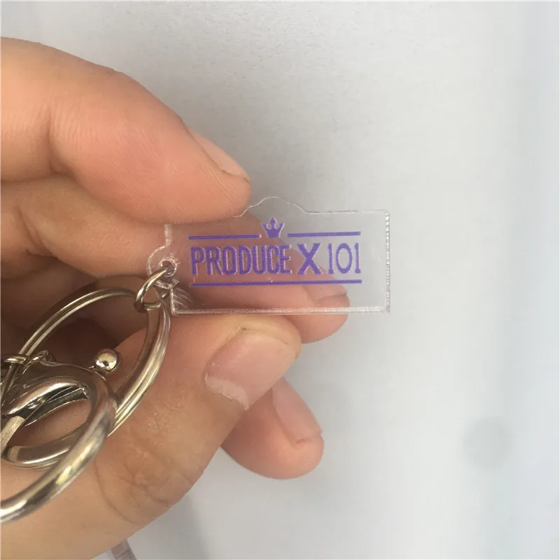 KPOP RX1 квантовый скачок акриловый брелок для ключей производство X 101 Ким йо Хан у