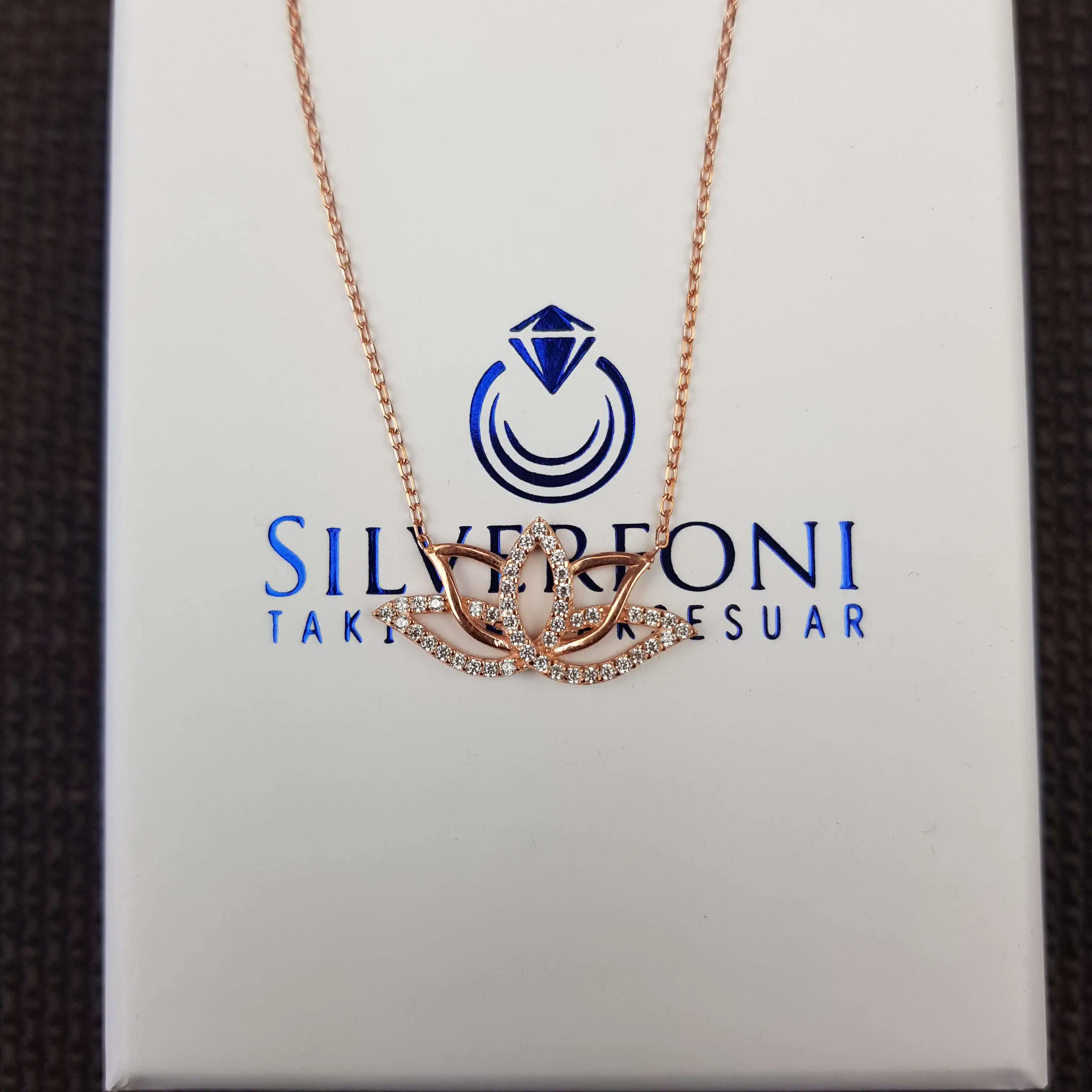 Collier en argent Sterling 925 pour femmes, pendentif de fleur de Lotus en pierre de Zircon, cadeau d'anniversaire, chaîne élégante et Cool de luxe