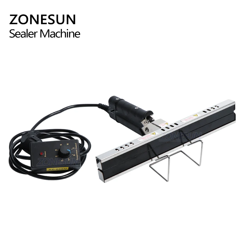 Плоскогубцы ZONESUN с прямым нагревом аппарат для запечатывания алюминиевой пленки