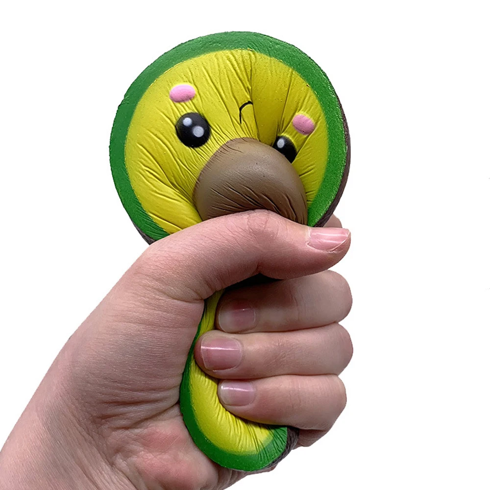 Kawaii авокадо Diy антистресс сжимаемые игрушки для восстановления фиксации фруктов