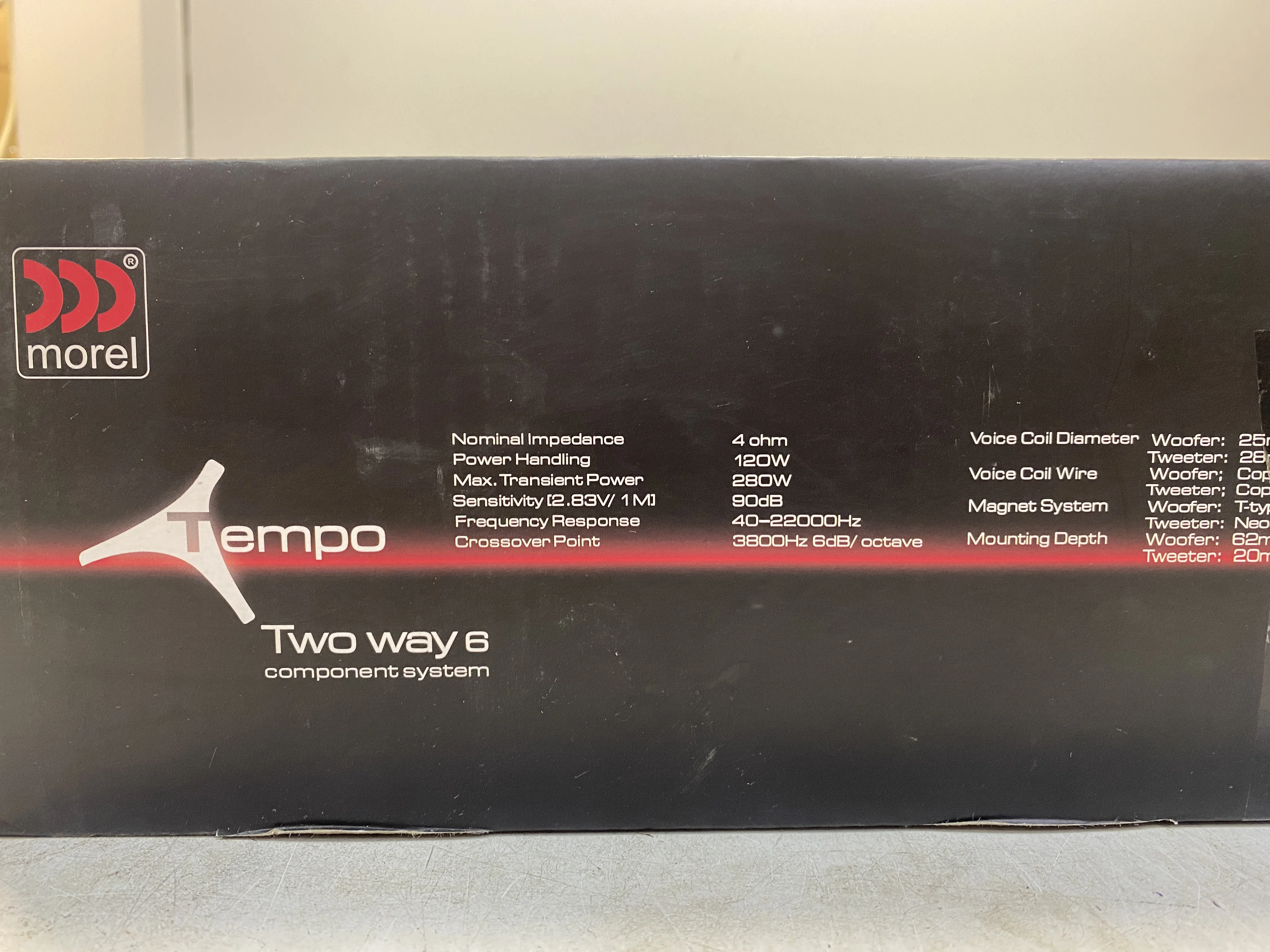 Component speaker Morel tempo-6 |