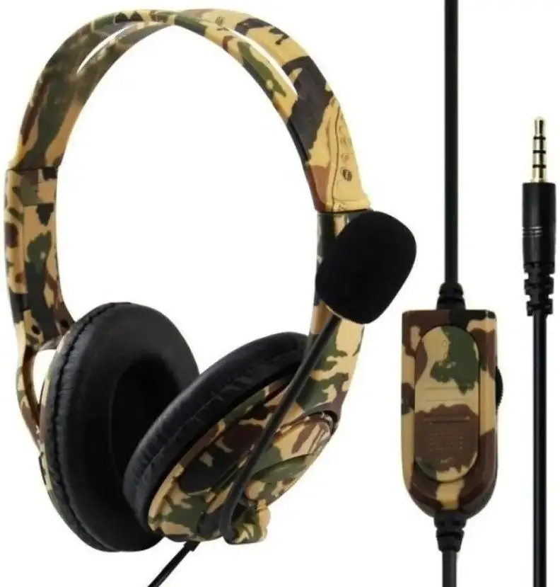 Гарнитура проводная PRO XD (P4-890) (Green Camouflage) Зеленый камуфляж (PS4/Xbox One/PC/Switch) |
