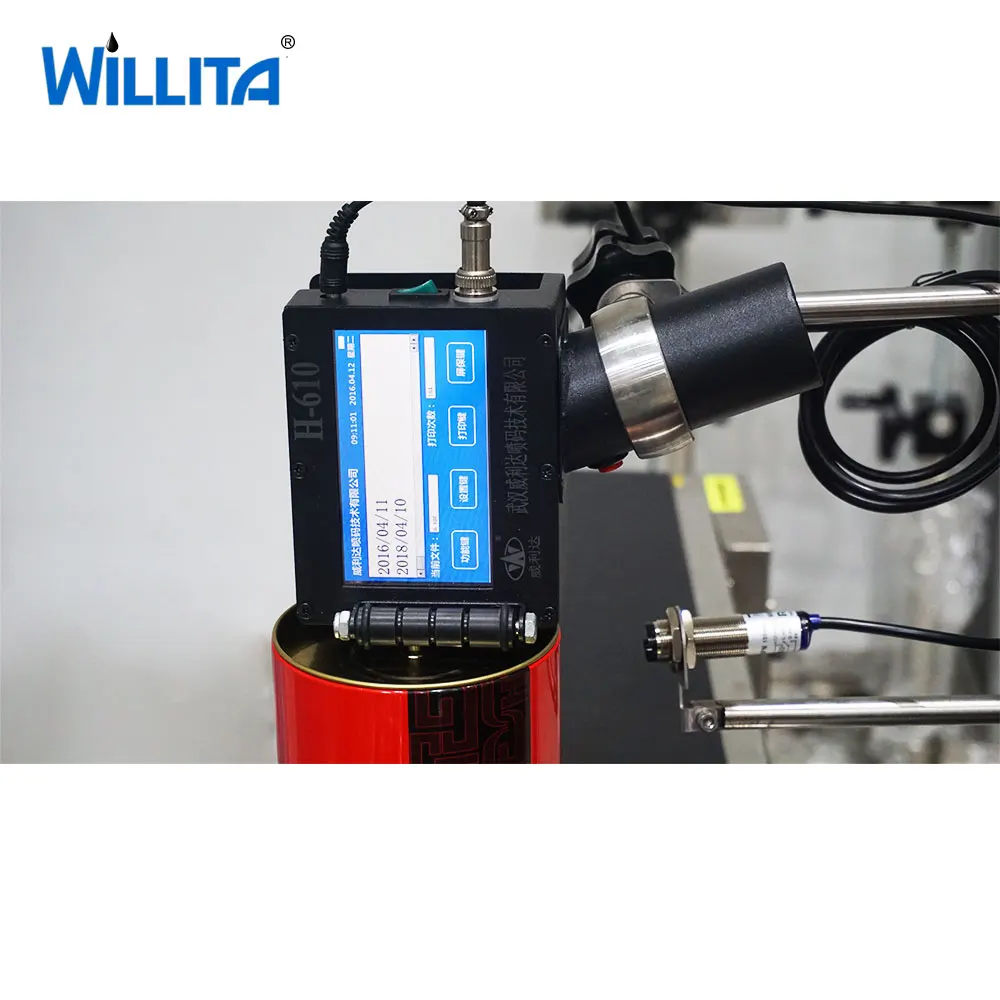 Машина для кодирования даты ручной струйный принтер печати этикеток и логотипов