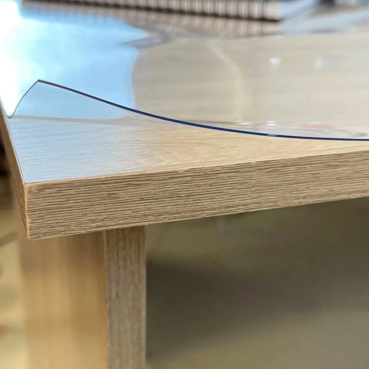 Скатерть гибкое стекло силиконовая накладка на стол 0 8 мм из ПВХ (разные размеры)