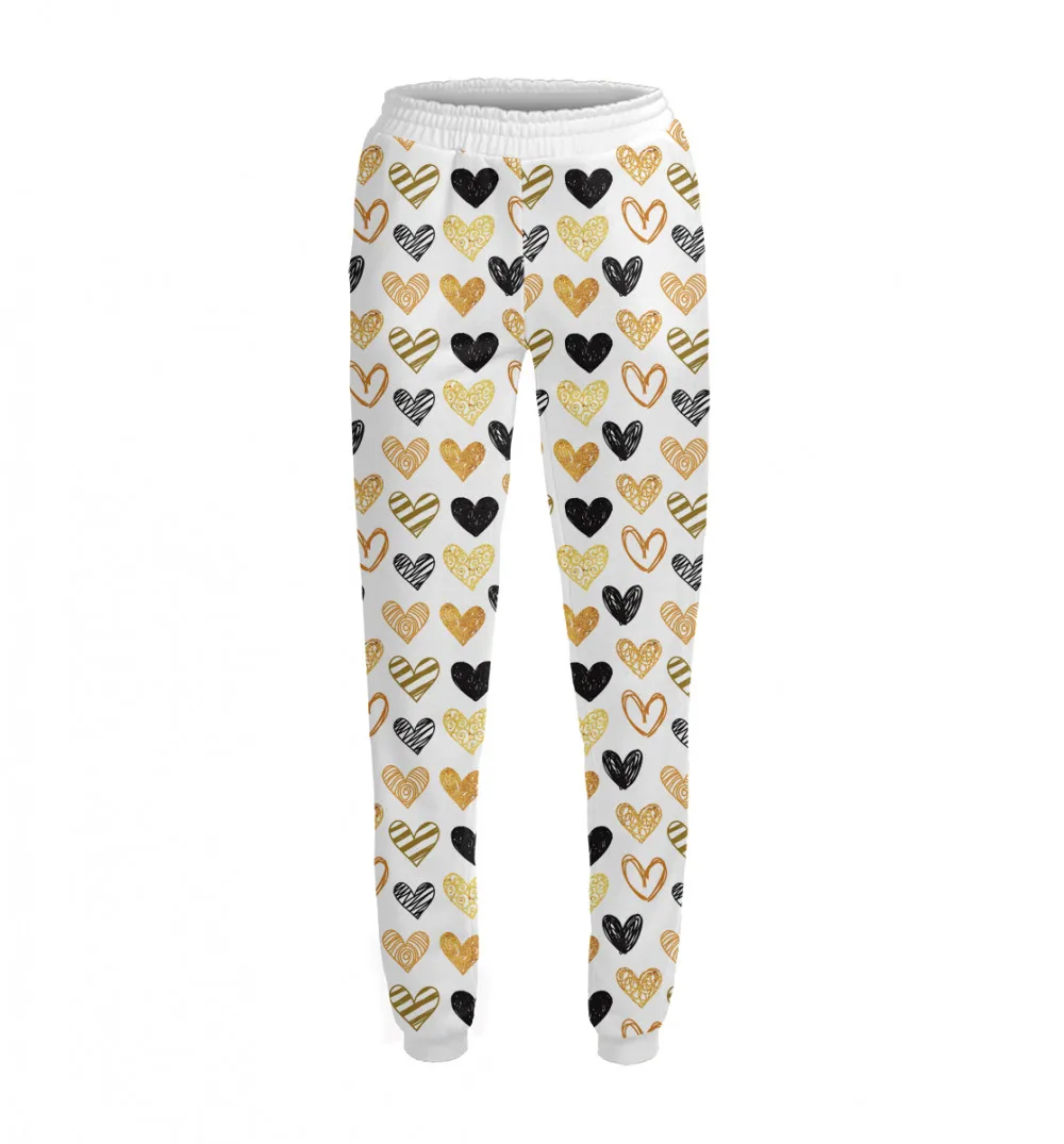 Штаны С сердцами|Брюки| |