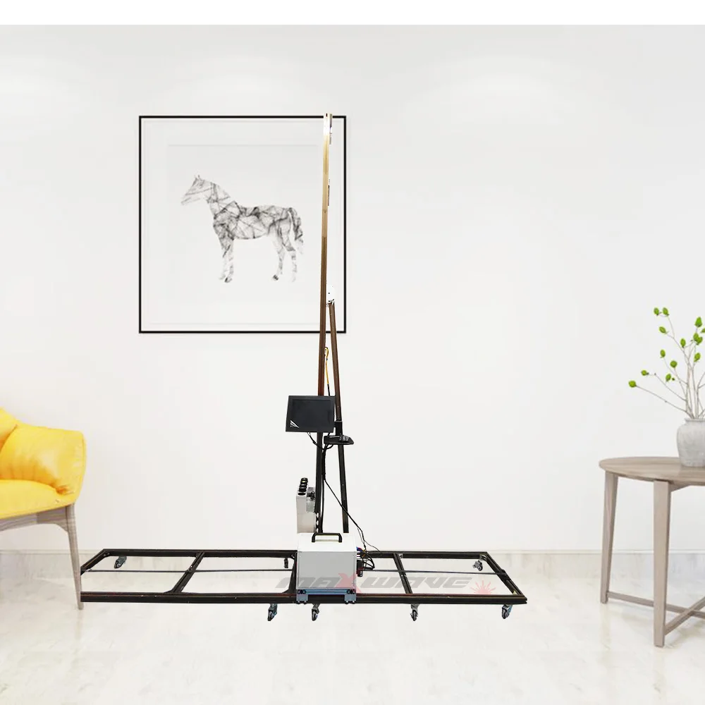 

CMYKW Large Format Vertical Wall Printing Machine 3D wall Printer For Sale