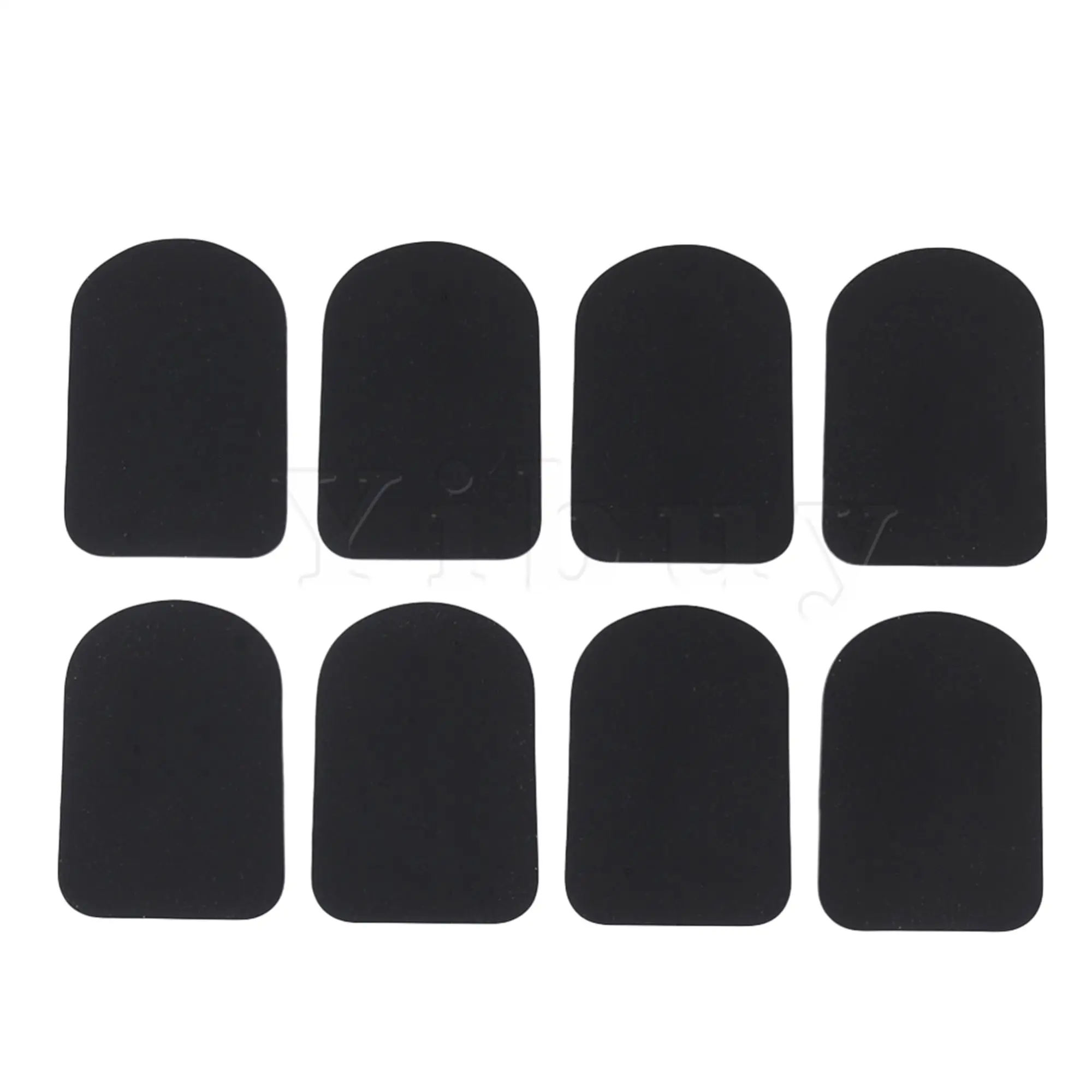 

0.8mm Black Type 2 Trapezoid Mouthpiece Patches Pads Saxophone Accessories
