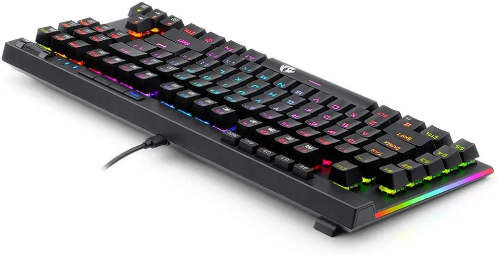 Механическая игровая клавиатура Redragon 87 клавиш компактная RGB TKL с 9 встроенными