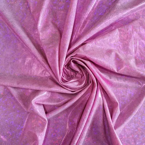 Pink holo Новая biflex ткань, 200 gsm блестящая ткань для купальников, 4 способа растягивания, biflex, лайкра ткань, спандекс, MK - Цвет: Pink holo
