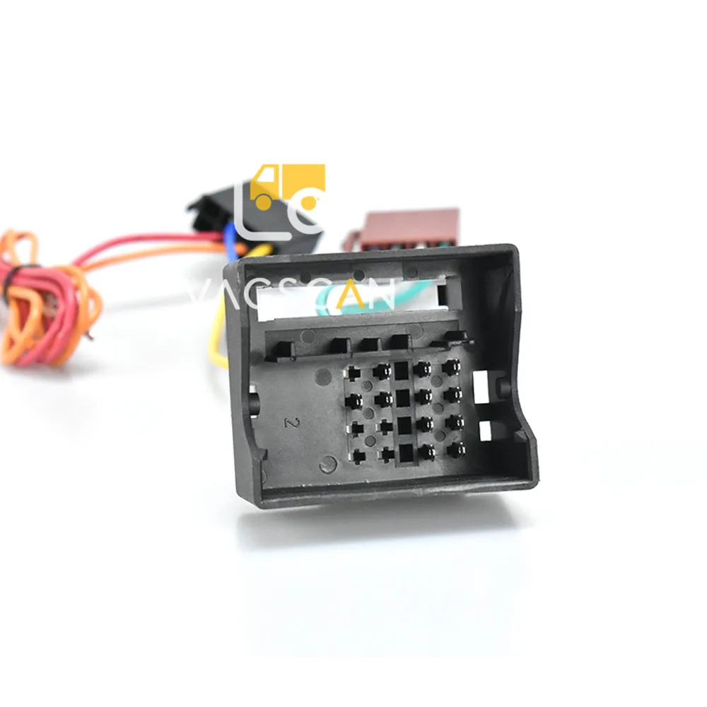 12-024 автомобильный стерео ISO жгут проводов радиоадаптер для BENZ 2004 + Opel 2003 |