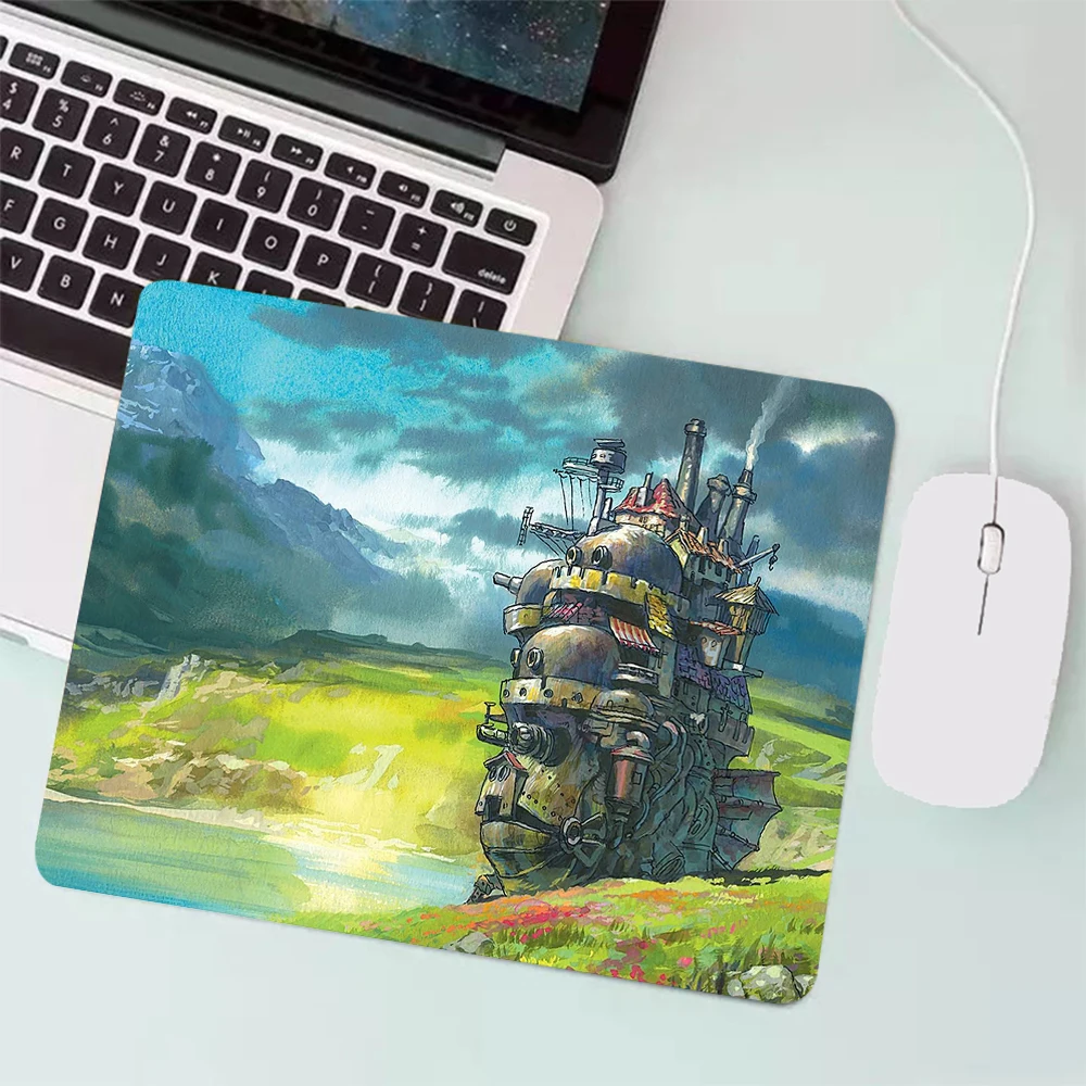 

Anime Howl's Moving Castle Small Gaming Mouse Pad PC Gamer Keyboard Mousepad Computer Office Mouse Mat Laptop Mause pad Desk Mat