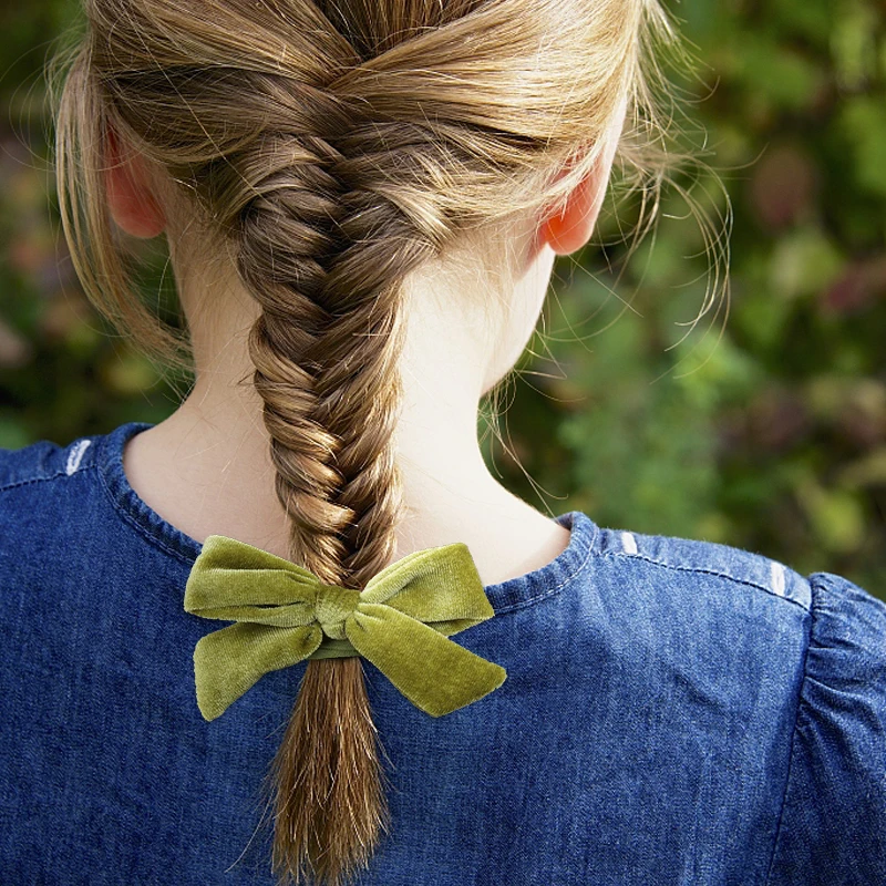 6Pcs Baby Bow Headband Nylon Headbands Hair Bands for Children Girls Soft Hairband Newborn Hair Accessories Toddler