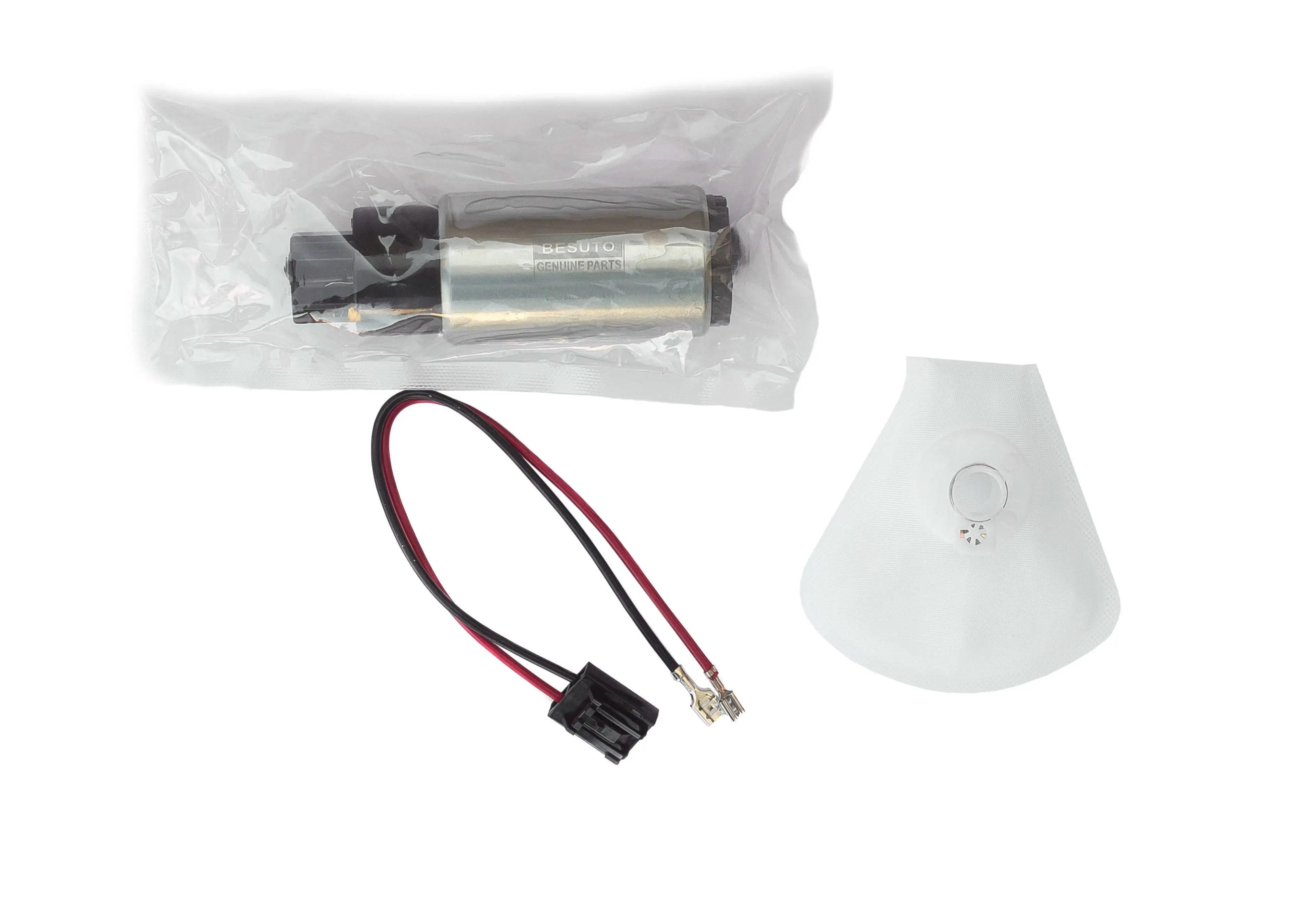 Электробензонасос погружного модуля с фильтром очистки топлива и колодка