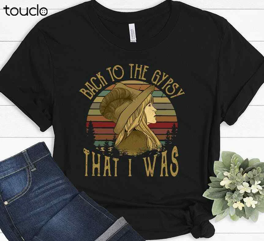 

Back To The Gypsy That I Was Stevie Nicks Fleetwood Mac Concert Gift T-shirt