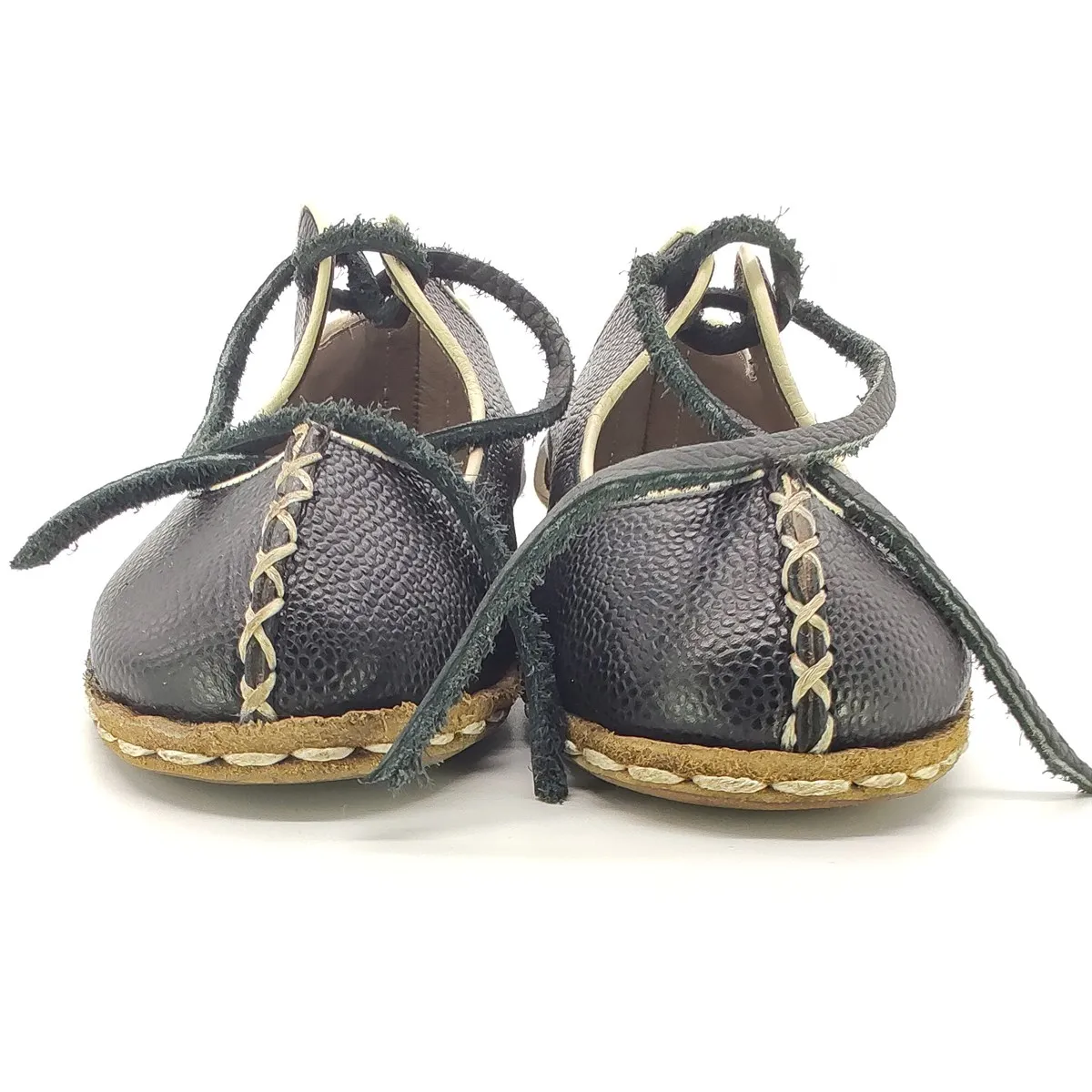 Летняя обувь женские мокасины для отдыха ручной работы в стиле ретро из мягкой