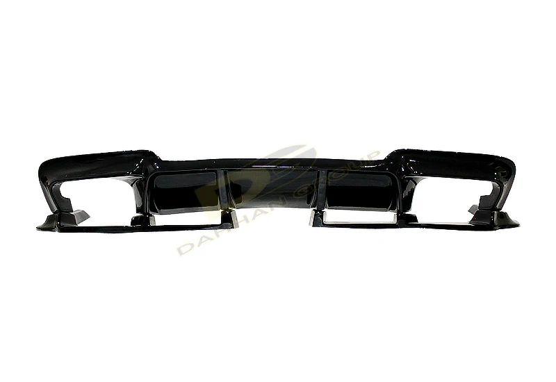BM 5 Series F10 2010 - 2017 Rear Diffuser 3 Pieces Gloss Black Plastic enlarge